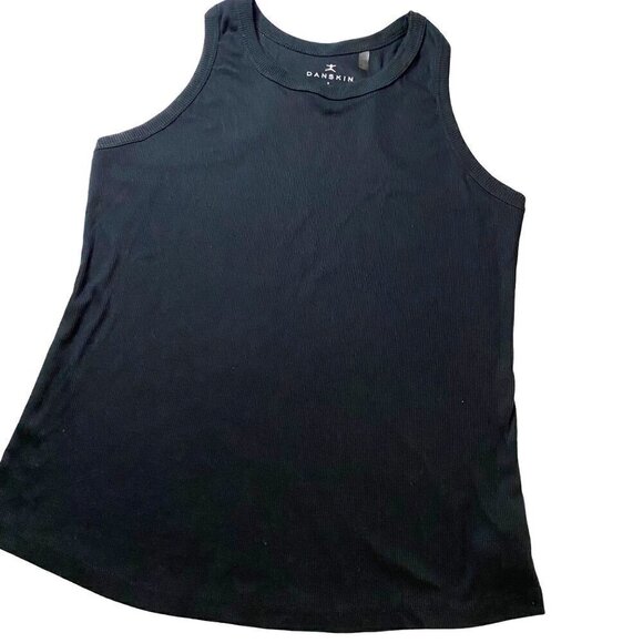 Danskin Racerback Stretch Ribbed Tank Women's S Yoga Workout Running Athleisure - Picture 3 of 8